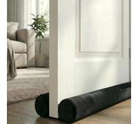 Burlete para puertas de 90 cm, nuevo sello ajustable para el suelo de la puerta, burlete de doble cara, cortavientos, protección contra el frío, aislamiento acústico inferior de la puerta, tope de