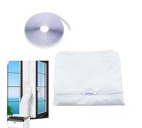Burlete para Ventanas Kit de Goma Suave Plegable