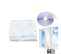 Burlete para Ventanas Kit Plegable, Suave y Resistente al Calor
