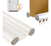 Burlete Puerta Entrada - Burletes para Puertas Adaptable hasta 93 cm - Burlete Puerta Exterior e Interior Reduce Entrada de luz,Polvo,bichos y Ruido - Burlete bajo Puerta Aislante Termico Frio/Calor