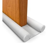 Burlete Puerta Entrada y Bajo Puerta Aislante HOGARLAX, hasta 93cm (Blanco)