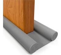 Burlete Puerta Entrada y Bajo Puerta Aislante HOGARLAX, hasta 93cm (Gris)