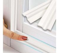 Burlete Puerta Ventana 8m Blanco, Espuma Autoadhesiva Sellado
