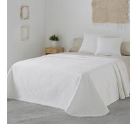 Burrito Blanco | Colcha 100% Poliéster Cama 105 Blanco