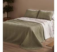 Burrito Blanco | Colcha 100% Poliéster Cama 135 Salvia