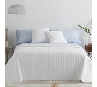 Burrito Blanco | Colchas de Verano 149 Blanco | para Cama de 135 cm (+ Medidas Disponibles) | Colchas de Verano 135 | Cama Doble 135