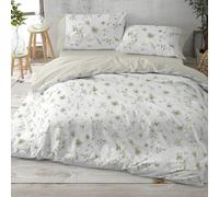 Burrito Blanco | Funda Nórdica Estampada Algodón/Poliéster Cama 135 Salvia