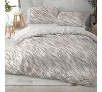 Burrito Blanco | Funda Nórdica Estampada Algodón/Poliéster Cama 180 Moka