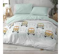 Burrito Blanco | Fundas nórdicas Estampadas | Cama de 150 a 160cm. (+Medidas Disponibles) | Diseño 107 | Color Menta (150-160x190/200cm.)