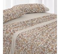 Burrito Blanco | Juego de sábanas | Cama de 150 a 160cm. (+Medidas Disponibles) | Diseño 049 | Color Canela (150-160x190/200cm.)