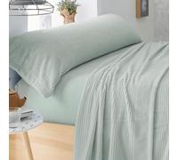 Burrito Blanco | Juego de Sábanas Coralina Invierno Cama 150-160 Salvia