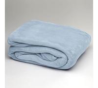 Burrito Blanco | Sábana Bajera para Cuna de 60 cm (+ Medidas Disponibles)| Tejido Coralina | Bajera Cuna | Color Azul 001 (Cuna de 60cm)