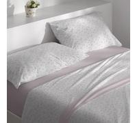 Burrito Blanco | Sabánas de Velvelina® | Cama de 150cm. (+Medidas Disponibles) | Diseño 009 | Color Nude (150x190/200cm.)