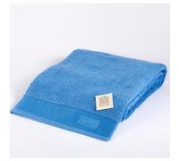 Burrito Blanco Toalla de Cara | Toalla tocador | Toalla Facial | Toalla Bidet | Toalla 30x50 | Toalla 100% Algodón | Color Azul Medio
