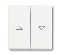 Busch-jaeger 1751-0-3022 interruptor de luz plástico blanco
