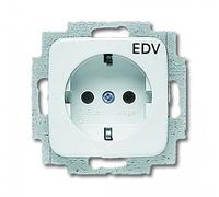 Busch-jaeger 20 euc/dv-214 toma de corriente cee 7/3 blanco