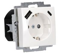 Busch-jaeger 20 eucb2usbac-914 schuko® usb-steckdose, a/c busch-balan
