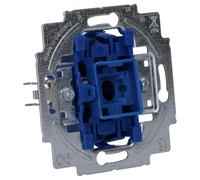 Busch-Jaeger 2000/6US - Interruptor | Inserto empotrado para circuitos de 1 polo, apto para latas estándar UP, con abrazaderas de resorte para un cableado rápido