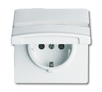 Busch-jaeger 2064-0-0301 toma de corriente cee 7/3 blanco