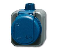 BUSCH-JAEGER Busch-Duro 2083-0-0343 Toma de corriente con tapa abatible IP66