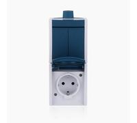 ABB Serie combinada Busch-Jaeger Ocean Interruptor Toma de corriente - 2CKA001684A0324