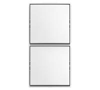 Busch-Jaeger 2601/6/2601/6 APJ-524, Blanco, Termoplástico, Busch-Jaeger, Brillante, IP20, 135,5 g