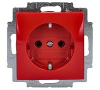 Busch-jaeger 2cka002011a6234 toma de corriente tipo f rojo
