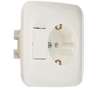 ABB Interruptor Combinado Busch-Jaeger Enchufe Incorporado Blanco - 2CKA001611A0169