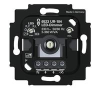 Busch-jaeger 6523 ur-104 led-drehdimmer, 230 v, schwarz (2cka006512a03