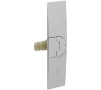 Busch-Jaeger Hage - Cerradura FZ598 con Tirador Plegable, IP43, Color Blanco