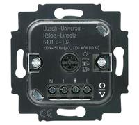 Busch-Jaeger, módulo universal para relé, modelo 6401U-102, de 1 contacto, 230V, 10A, para detectores de movimiento, para montaje empotrado, 1 unidad.