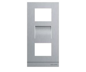 BUSCH-JAEGER: Placa frontal para cámara de video, formato 1/3