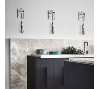 Buster + Punch Hooked Wall nude gris/acero