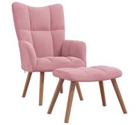 Butaca Harry asiento curvado + reposapiés Rose