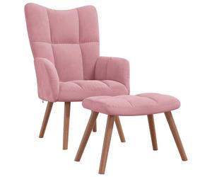 Butaca Harry asiento curvado + reposapiés Rose