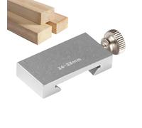 Butée Positionnement Règle - Bloc De Menuiserie En D'Aluminio, Localizador de Ligne Haute Précision | Outil De Mesure Durable | Pour Règle Acier Menuiserie Bricolage Réparation