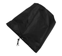 BUTIFULSIC Cubierta del Cilindro de Gas para Exteriores, Funda pequeña para bombonas de Gas, Tela Oxford Negra, protección contra Sol, Polvo y Agua para Camping y Almacenamiento Exterior