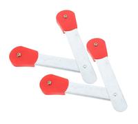 BUTIFULSIC Kit de Bisagras Reforzadas para Escalera de Ático y Escaleras Plegables de Aleación de Aluminio, Diseño Simple y Conveniente para Uso Prolongado