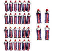BUTSIR - Cartuchos de recarga de gas, 227 g - Paquete de 28 cartuchos de gas