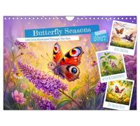 Butterfly Seasons - Life Cycle Illustrated Through The Year (Wall Calendar 2027 DIN A4 landscape), CALVENDO 12 Month Wall Calendar: A beautifully ... life cycle across the changing seasons.