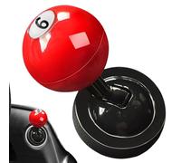 Button de arranque de automóvil Rocker, Push de metal para iniciar accesorios, un auto Un cl-ic en arranque en el joystick Decoración de billar, presione para arrancar el balancín, el motor del motor