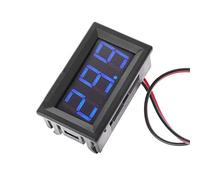 Buwei DC 5V-120V voltímetro Digital Panel de Pantalla LED medidor de Prueba de Voltaje de Voltaje de 2 Cables para Motocicleta electromóvil de 12V 24V 96V