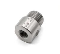Buyohlic - Adaptador de torno para carpintería (FT 3/10.2 cm x 16 TPI a MT M33 x 3.5)