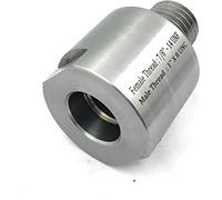 Buyohlic - Adaptador de torno para carpintería (FT 7/20.3 cm x 14 TPI a MT 2.5 cm x 8 TPI)