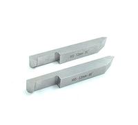 Buyohlic Juego de herramientas HSS de doble extremo interno para máquinas herramientas de torno (vástago de 12 x 12 mm)