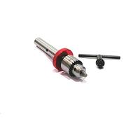 Buyohlic Micro Fine JT0 - Portabrocas cónico para montar con llave de 0,3 a 4 mm, control de alimentación manual, evita roturas, adaptador de vástago de 1/2 pulgada (juego de ambos))