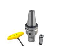 Buyohlic Soporte adaptador de portabrocas BT40 II Hydrogrip II Diámetro 20 x 100 mm Largo II equilibrado hasta 25000 RPM (20 a 10 mm)