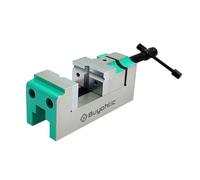 Buyohlic Tornillo de banco pequeño de hierro fundido de 38 mm de ancho de mandíbula