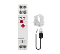 BuyW RB8-02 Relé Fotocontrolado Relé de luz de Temporizador Fotoeléctrico Sensor Crepuscular Exterior Montaje Riel Interruptor Automático AC 110V-240V Sensibilidad lumínica:1-1000 Lx/10-10 000 Lx