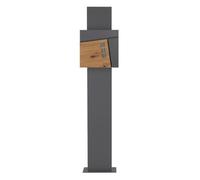 Buz?n De Correos Para Cartas 170 Cm Negro Ecd Germany